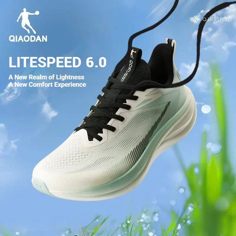 รองเท้าวิ่ง Qiaodan Lite สำหรับวิ่งอย่างรวดเร็ว รุ่น QXB023262203 รองเท้าน้ำหนักเบาทามมาตรฐานของ Qiaodan พร้อมตาข่ายระบายอากาศ — รองเท้ากีฬา แบรนด์ Qiaodan ของแท้ 100% เช็คราคาจาก Shopee Lazada thumbnail 3
