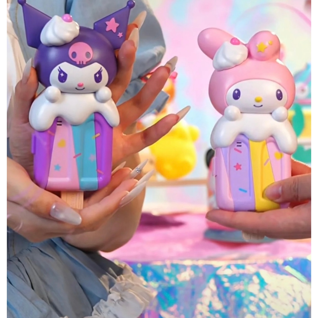 2026 KFC x Sanrio Collaboration Toy Set,เครื่องเป่าฟอง Hanton