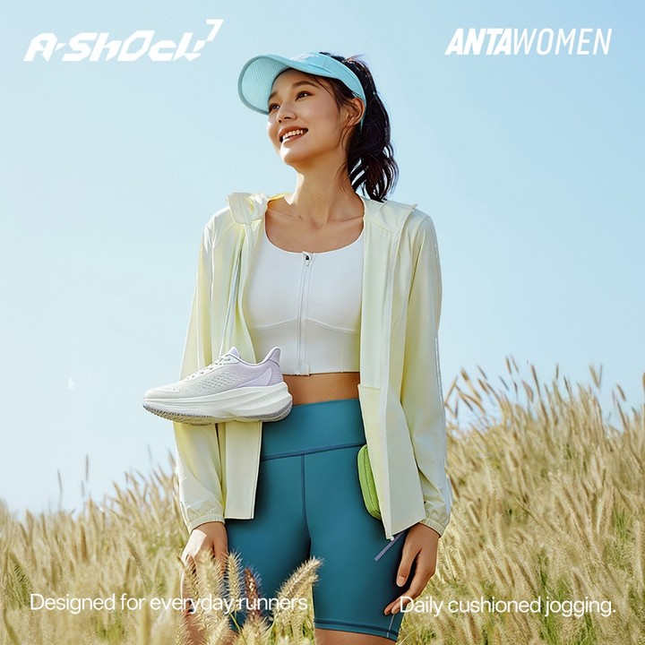 ANTA ผู้หญิง STINGER 7 รองเท้าวิ่ง Cushioned สวมใส่รองเท้าวิ่งระบายอากาศ 922615511 — รองเท้ากีฬา แบรนด์ Anta ของแท้ 100% เช็คราคาจาก Shopee Lazada thumbnail 4