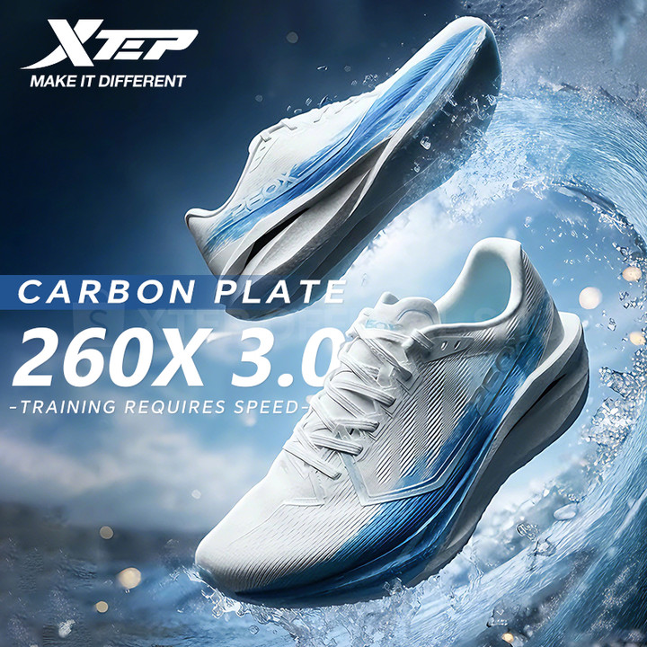 【xtep】260X 3.0 | รองเท้าวิ่งสำหรับฝึกซ้อมมาราธอน 20K+ พร้อมพื้นรองเท้าชั้นกลาง ACE Dual-Density + แผ่นคาร์บอน T400 — รองเท้ากีฬา แบรนด์ Xtep ของแท้ 100% เช็คราคาจาก Shopee Lazada thumbnail 7