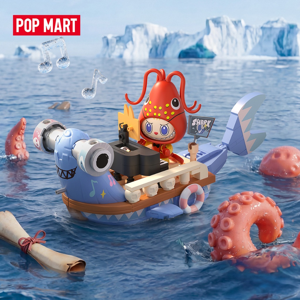 POP MART THE MONSTERS Chasing Mermaids Series Blocks-The Tiny ...