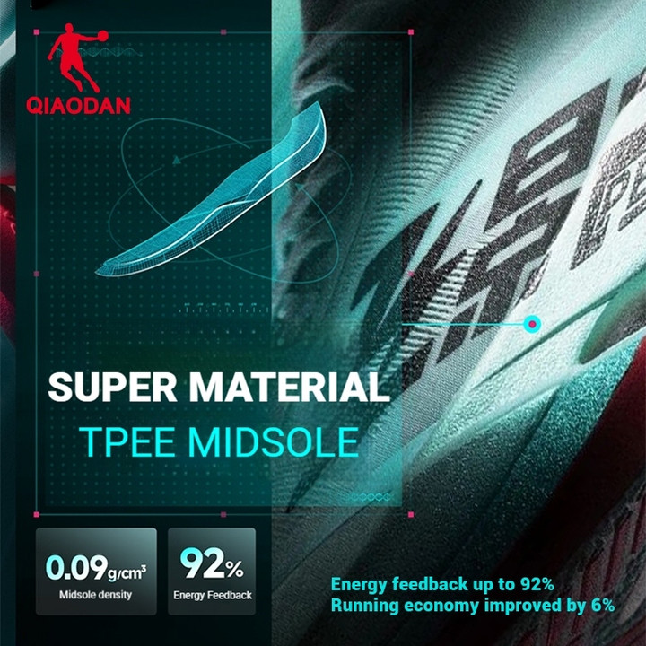 ใหม่ Qiaodan Feiying PB6.0 รองเท้าวิ่งผู้ชายแผ่นคาร์บอนแสง Bounce Stable Racing QDB023261299 — รองเท้ากีฬา แบรนด์ Qiaodan ของแท้ 100% เช็คราคาจาก Shopee Lazada thumbnail 3