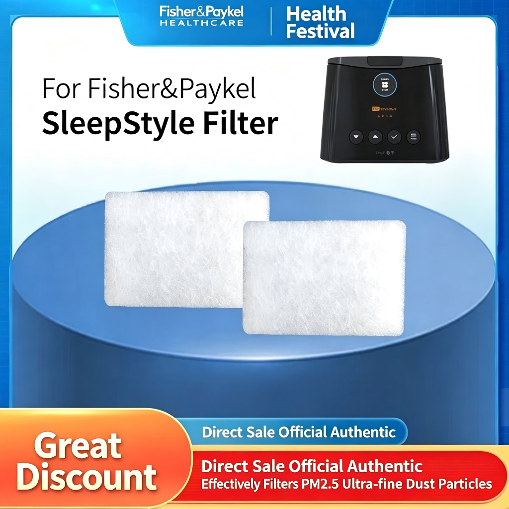 10 ชิ้นFisher Peekel Sleepstyle ตัวกรอง CPAP ตัวกรองเครื่องช่วยหายใจ ...