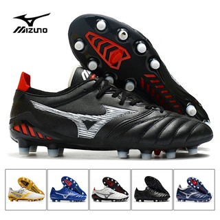 รองเท้าฟุตบอล Mizuno Morelia Neo 3 FG สำหรับสนามหญ้าจริง พร้อมให้เลือกหลายไซส์: 39-44