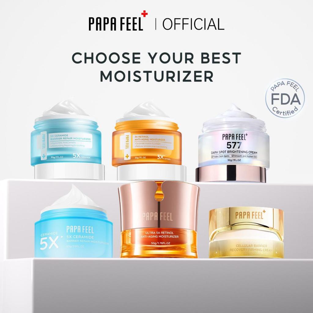 SKINCARE CREAM】PAPA FEEL 5X Ceramide Cream 577 30g / 80g / ครีม