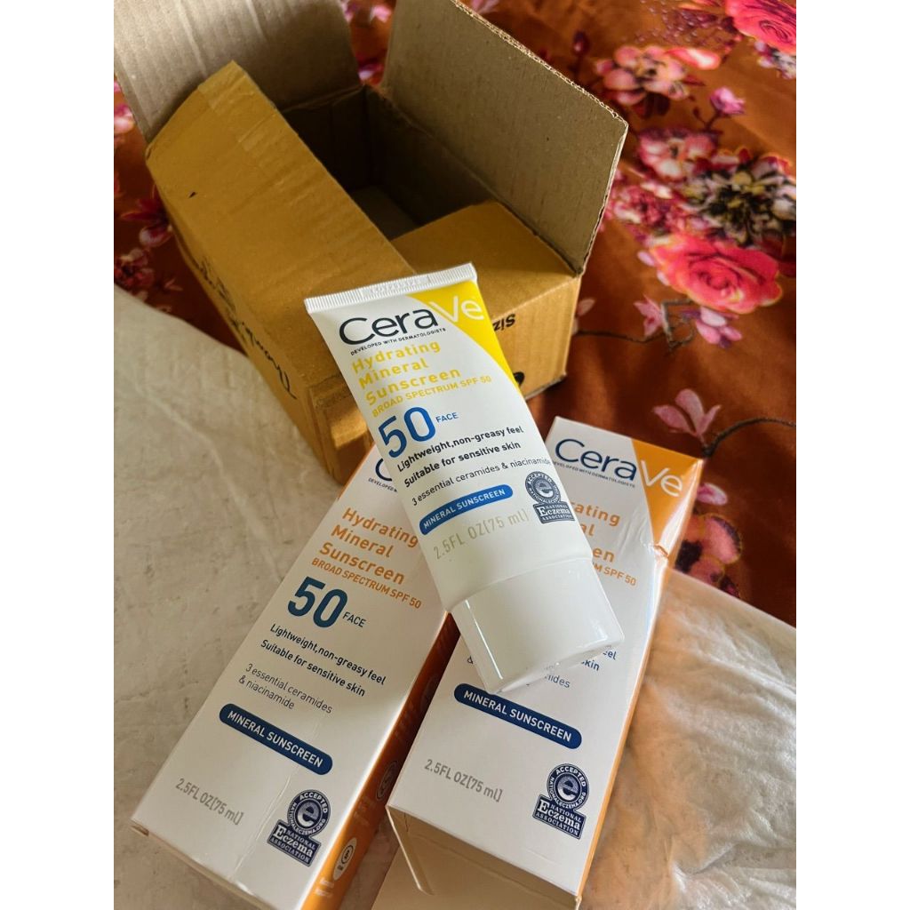 โลชั่นกันแดดสำหรับใบหน้า SPF50+PA+++ ปริมาตร75ml เนื้อครีมละเอียด