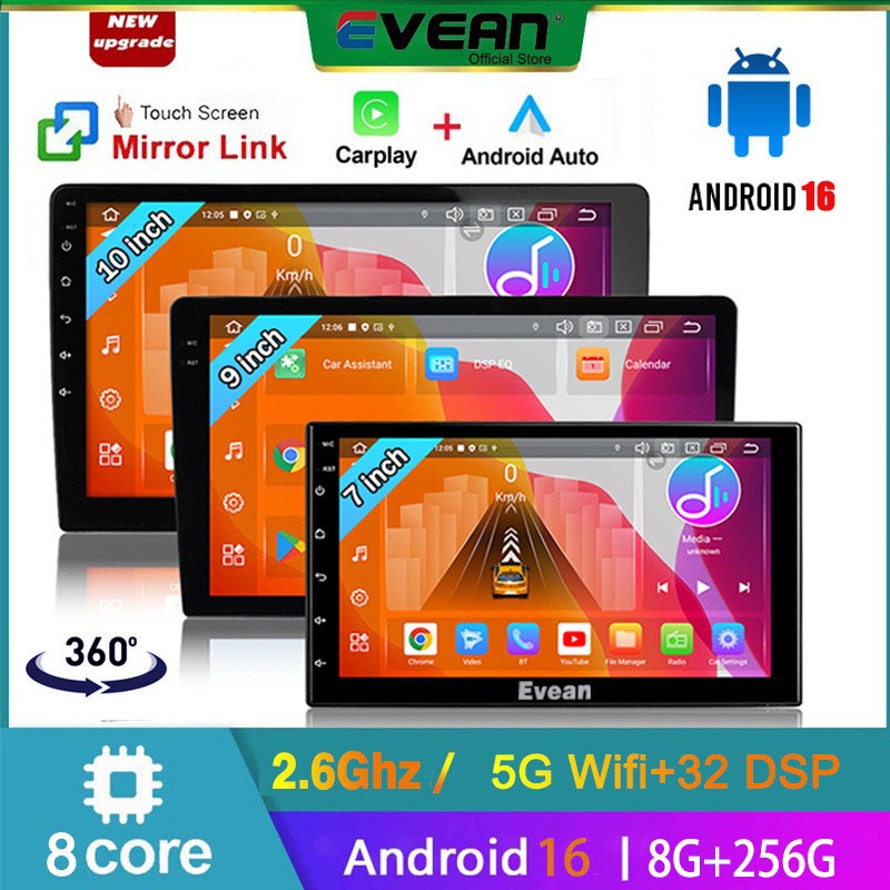 [8+256G Android 16 ]Evean 360 Panorama Car Android Player Octa Core ...