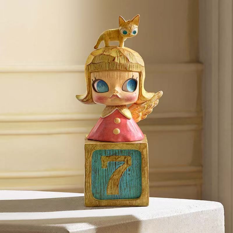 จุ่ม Pop Mart Molly Anniversary Statues Classical Retro 2 เลยบน