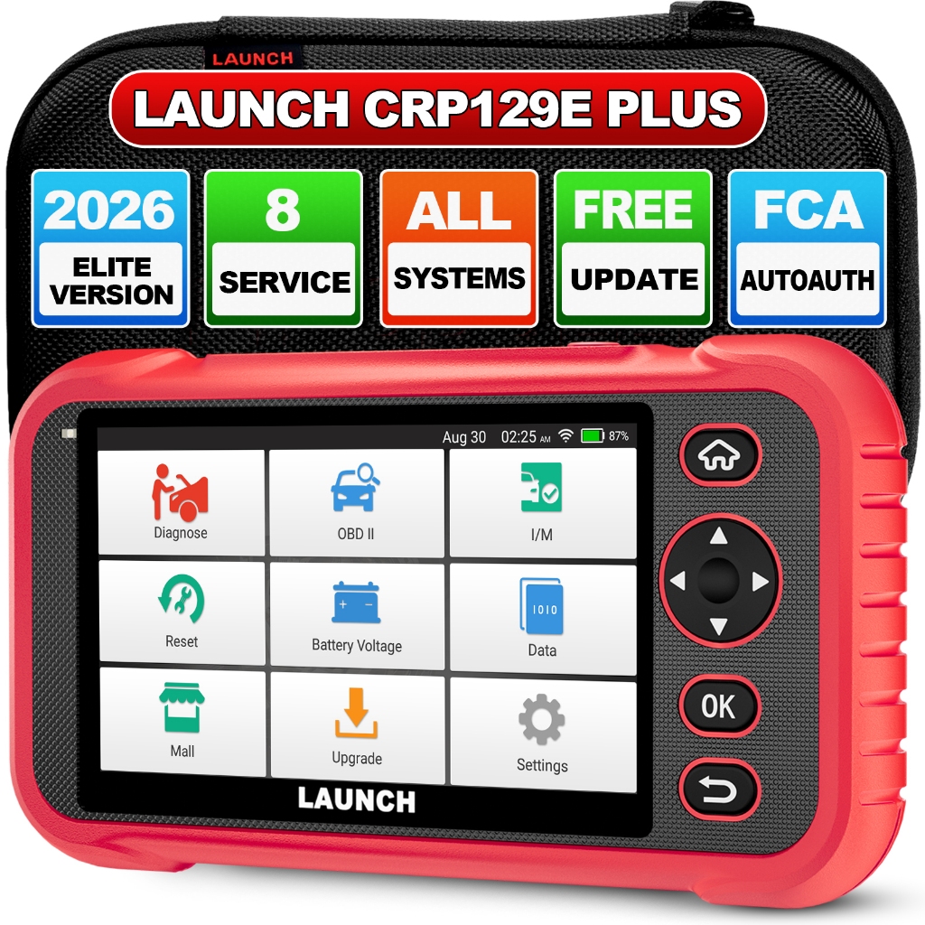 【ใหม่ล่าสุดในปี 2025】LAUNCH X431 CRP129E PLUS Car Full Systems EOBD ...
