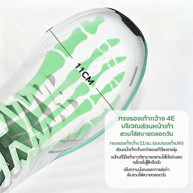 【xtep】Pioneer | รองเท้าวิ่งสำหรับฝึกซ้อมระยะทาง 10 กม. รองเท้าวิ่งพื้นบางดีไซน์กว้าง — รองเท้ากีฬา แบรนด์ Xtep ของแท้ 100% เช็คราคาจาก Shopee Lazada thumbnail 2