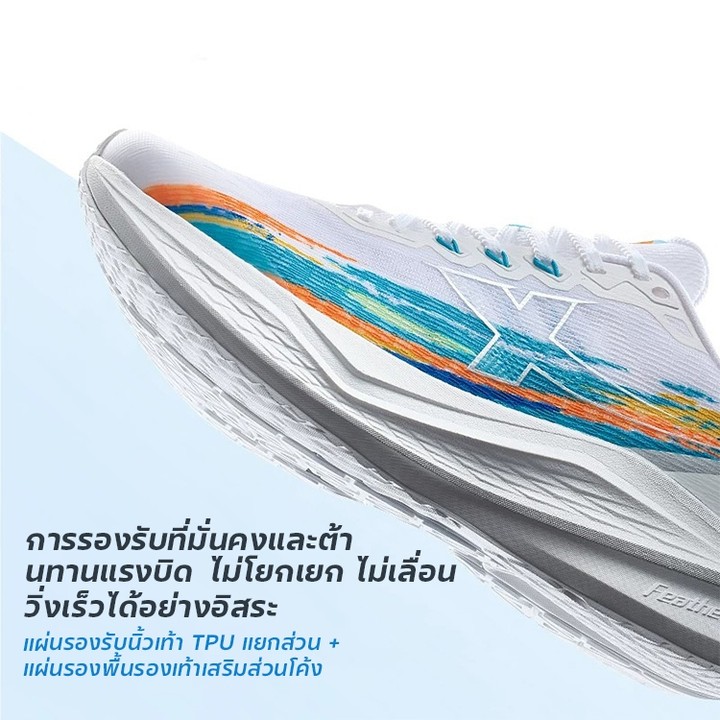 【xtep】Five Speed 5.0 | รองเท้าผู้ชาย รองเท้าตาข่ายวิ่งหน้าร้อน รองเท้ากีฬาแบบลดแรงกระแทก — รองเท้ากีฬา แบรนด์ Xtep ของแท้ 100% เช็คราคาจาก Shopee Lazada thumbnail 2