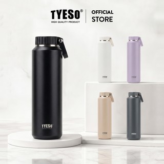 TYESO bình đựng nước giữ nhiệt thép không gỉ Thermos Flask bình nước thép không gỉ giữ nóng giữ lạnh, có quai xách 500ml / 710ml TS-8755C 8756C