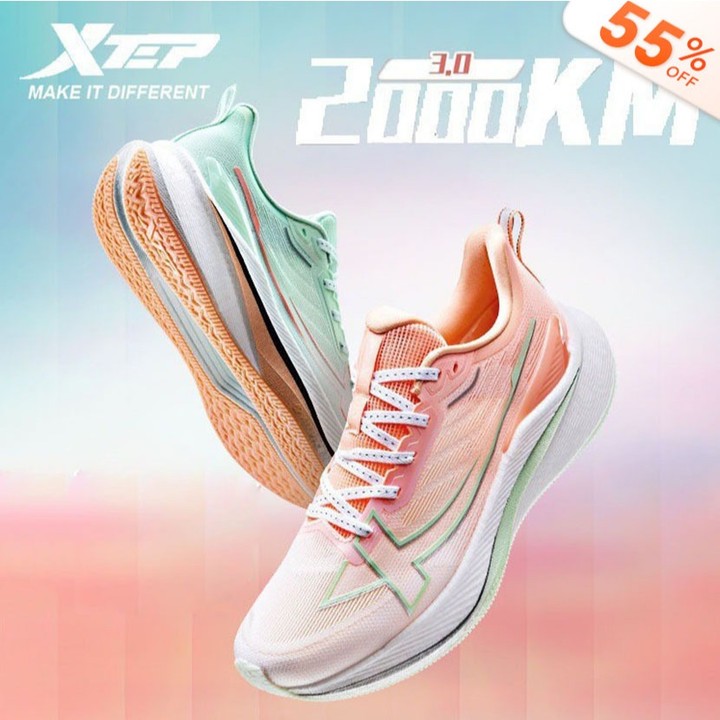 XTEP 2000KM 3.0 The King of Wearrility รองเท้าวิ่ง Unisex รองเท้าวิ่งมาราธอน Kasut Jogging สีเรืองแสง รุ่นลิมิเต็ด อิดิชั่น — รองเท้ากีฬา แบรนด์ Xtep ของแท้ 100% เช็คราคาจาก Shopee Lazada - รูปที่ 1