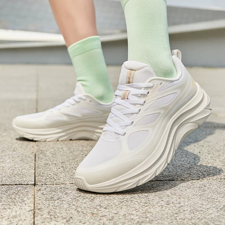 XTEP QINGYUE FW | ผู้หญิงรองเท้าวิ่งฤดูร้อน Breathable ตาข่าย Soft Sole Shock Absorption Leisure Cushioning — รองเท้ากีฬา แบรนด์ Xtep ของแท้ 100% เช็คราคาจาก Shopee Lazada thumbnail 3