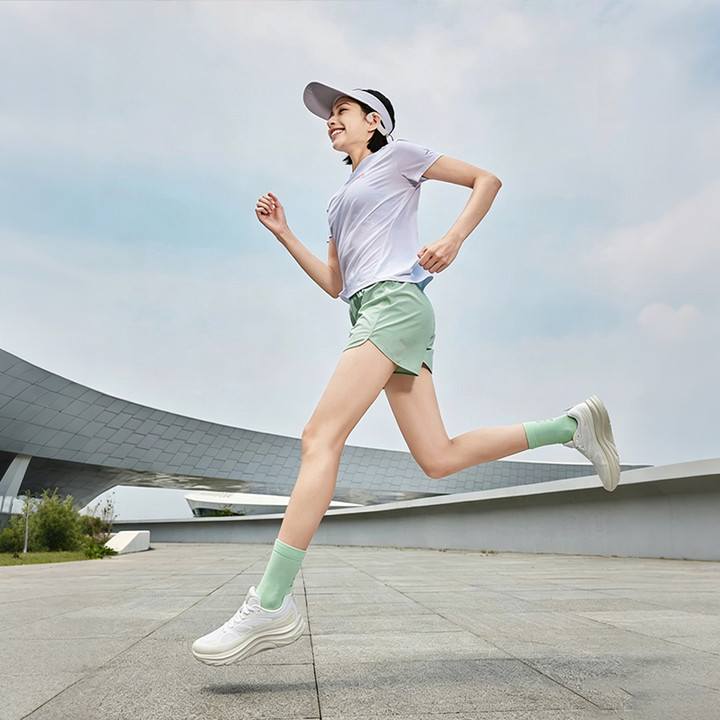 XTEP QINGYUE FW | ผู้หญิงรองเท้าวิ่งฤดูร้อน Breathable ตาข่าย Soft Sole Shock Absorption Leisure Cushioning — รองเท้ากีฬา แบรนด์ Xtep ของแท้ 100% เช็คราคาจาก Shopee Lazada thumbnail 5