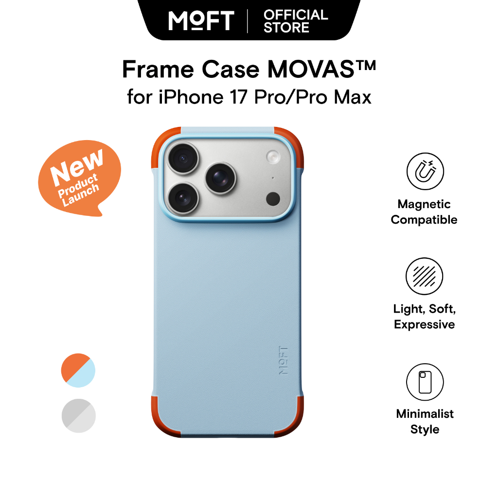 MOFT Frame Case MOVAS™ for iPhone 17 Pro/Pro Max | Shopee Thailand