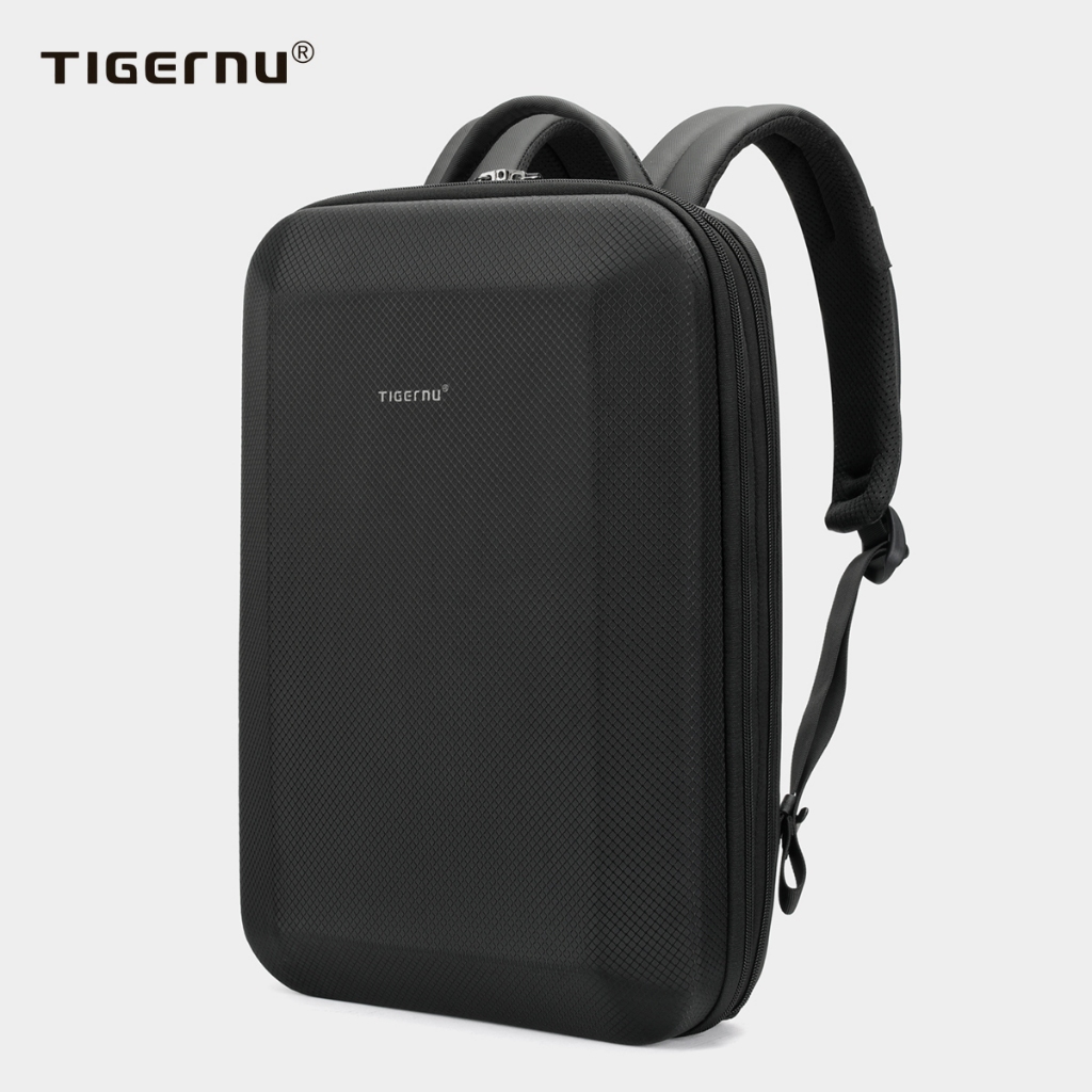 TIGERNU ไทเกอร์นู กันขโมยธุรกิจ 15.6-17 นิ้วแล็ปท็อปกระเป๋าเป้สะพายหลังกันน้ําขยายกระเป๋าโน๊ตบุ๊คกระเป๋านักเรียน 9152