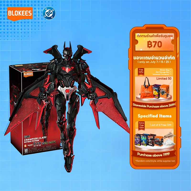 เปิดตัวใหม่BLOKEES DC CC01-4 Harley Quinn Nightwing Batman Figure Blocks ของเล่น ชุดโมเดลซูเปอร์แมน