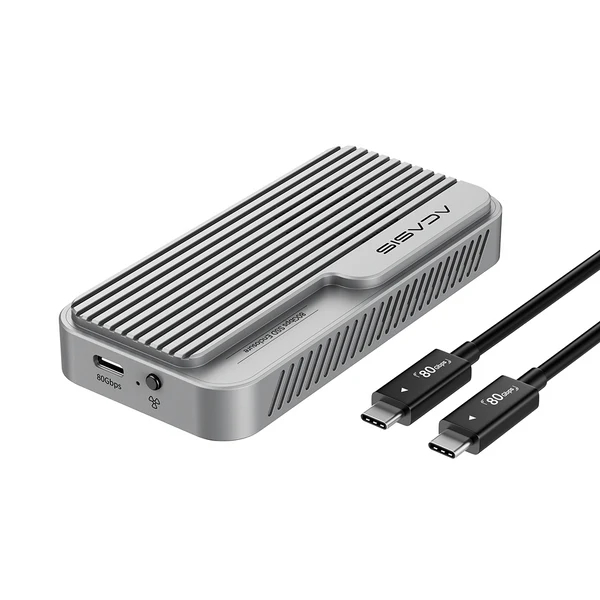 ACASIS 80Gbps M.2 NVMe SSD Enclosure ใช้งานร่วมกับ Thunderbolt5/4