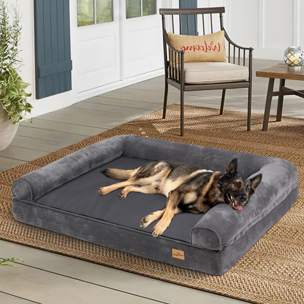BingoPaw XXL Waterproof Orthopedic Memory Foam Sofa Bed