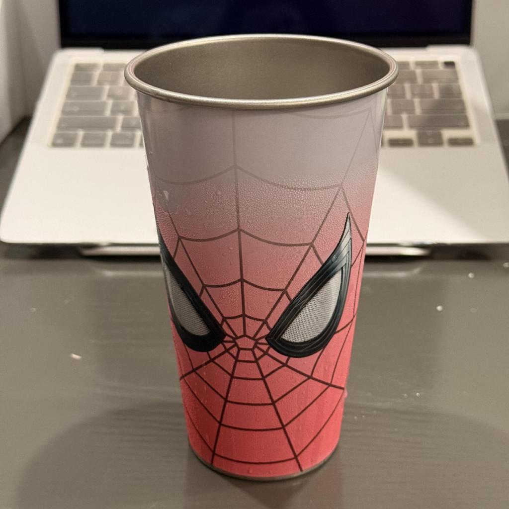 Spider-Man Cooling Color-Changing Mug 700ML Creative Cold Drink Cup ...