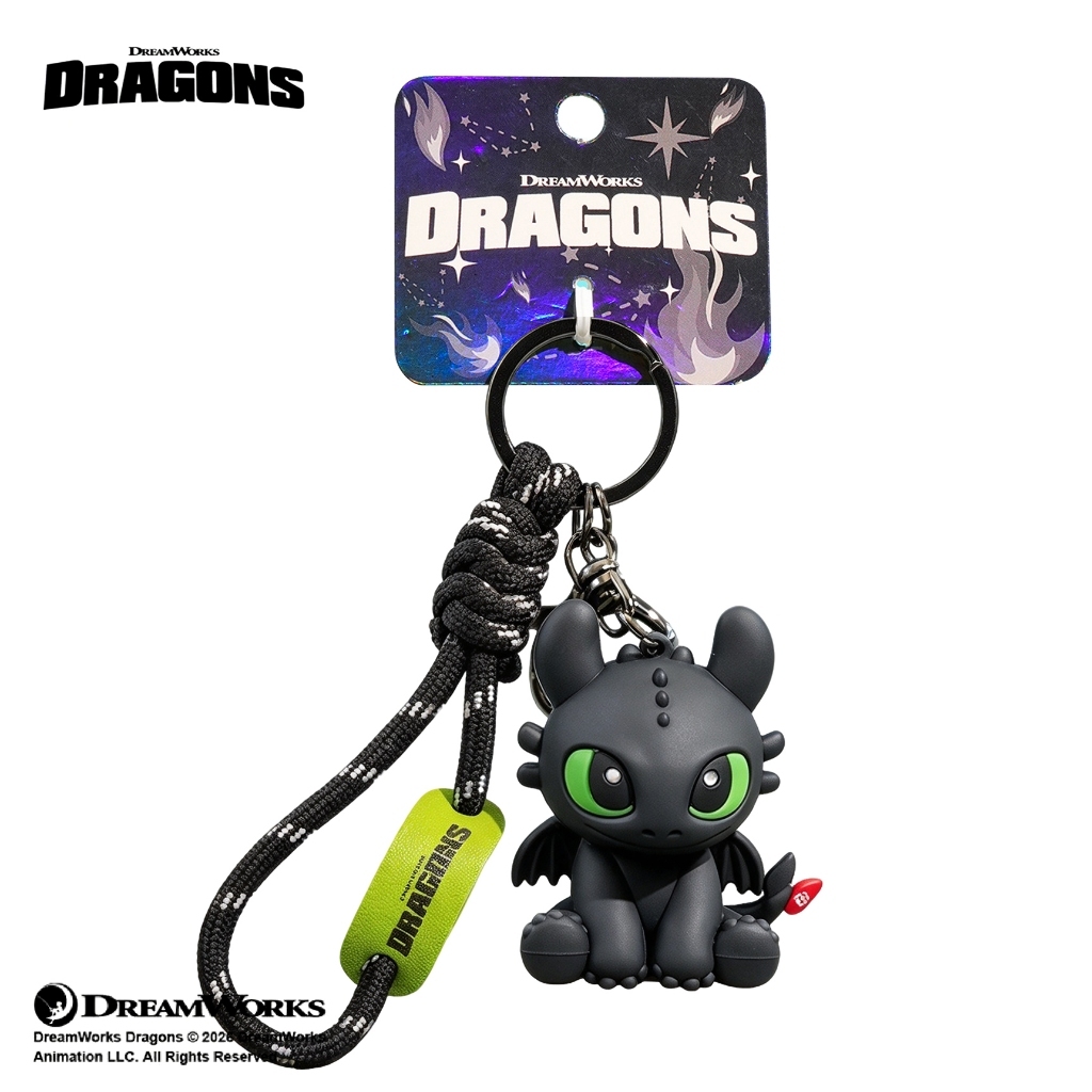 ของแท้ How to Train Your Dragon Toothless Keychain วิธีการรถไฟมังกรของ ...