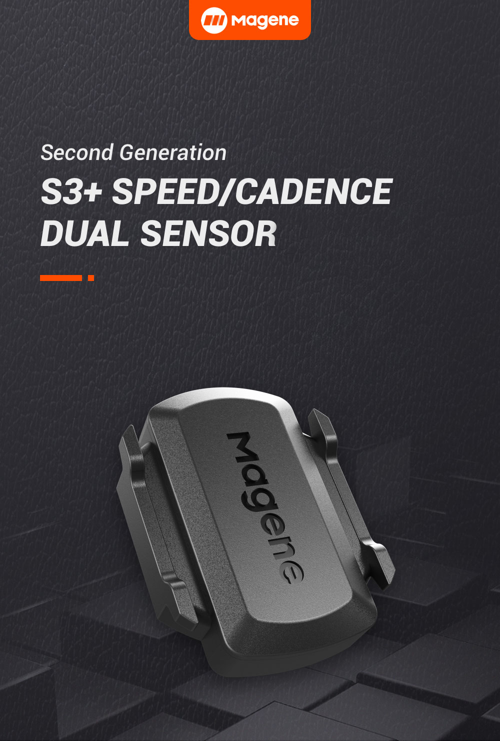 Magene S3+ ความเร็ว cadence Sensor บลูทูธมด Dual Sensor ใช้งานร่วมกับ ...