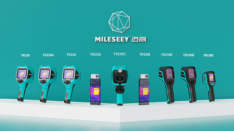 Mileseey TR120 อินฟราเรด (IR) หน้าจอแสดงผล LED 3.5 นิ้ว แบตเตอรี่ 10H ...