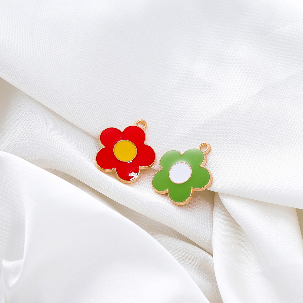 ภาพประกอบของ St.kunkka จี้ดอกไม้ ขนาดเล็ก สําหรับทําสร้อยคอ สร้อยข้อมือ DIY 5 ชิ้น ต่อถุง