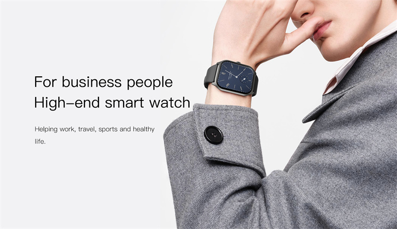 มุมมองเพิ่มเติมของสินค้า Niye ZL77 สมาร์ทวอทช์ Waterproof Smart watch สัมผัสได้เต็มจอ วัดออกซิเจนในเลือด