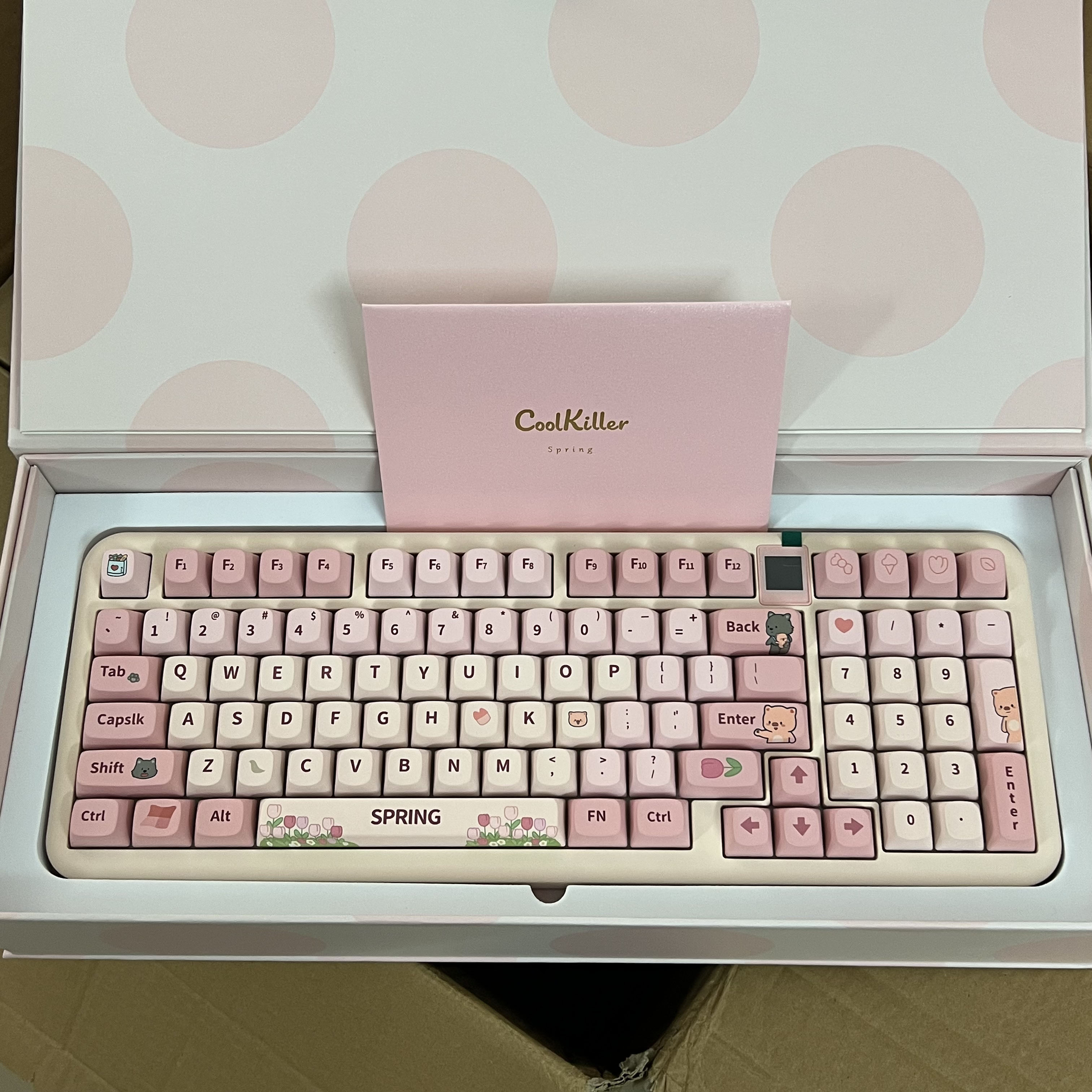 【Available in stock】Coolkiller spring Mechanical Keyboard Wireless ...