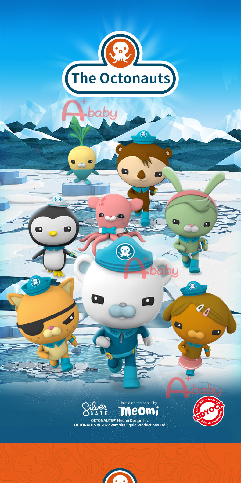 The Octonauts OCTO-POD BASE SET ของแท้ พร้อมเสียง และไฟ (ฟิกเกอร์ ...
