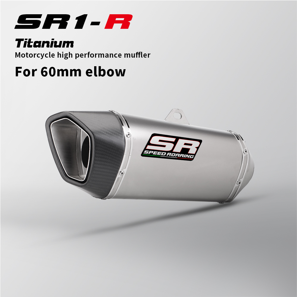 Sc Project SC1-R ท่อไอเสียคาร์บอน 60 มม. สําหรับรถจักรยานยนต์ | Shopee ...