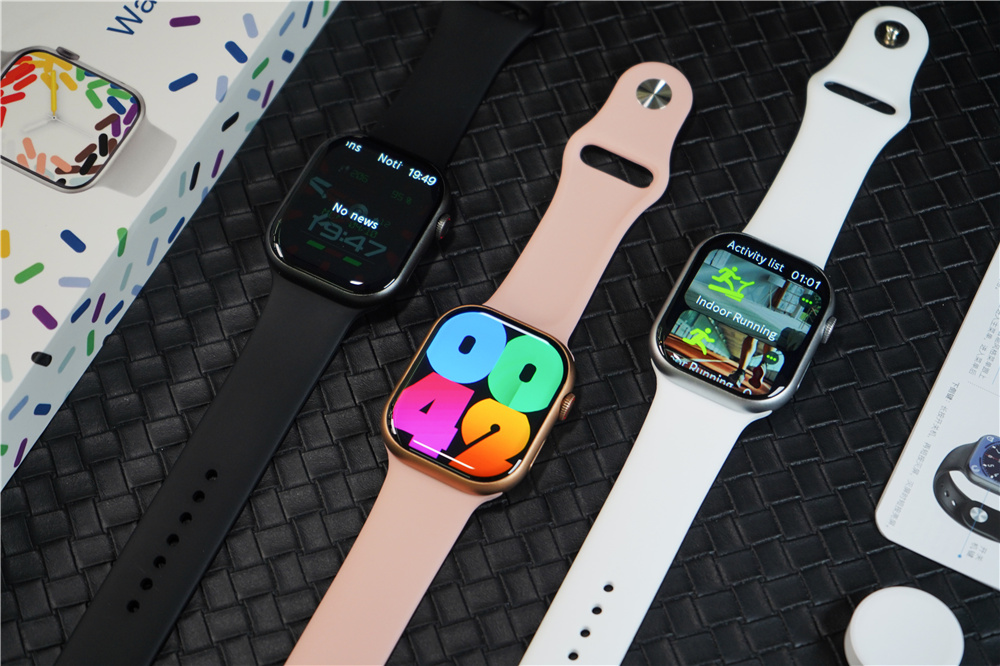 Microwear W29 Pro สมาร์ทวอทช์เข็มทิศอุณหภูมิของร่างกาย Dynamic Island ...