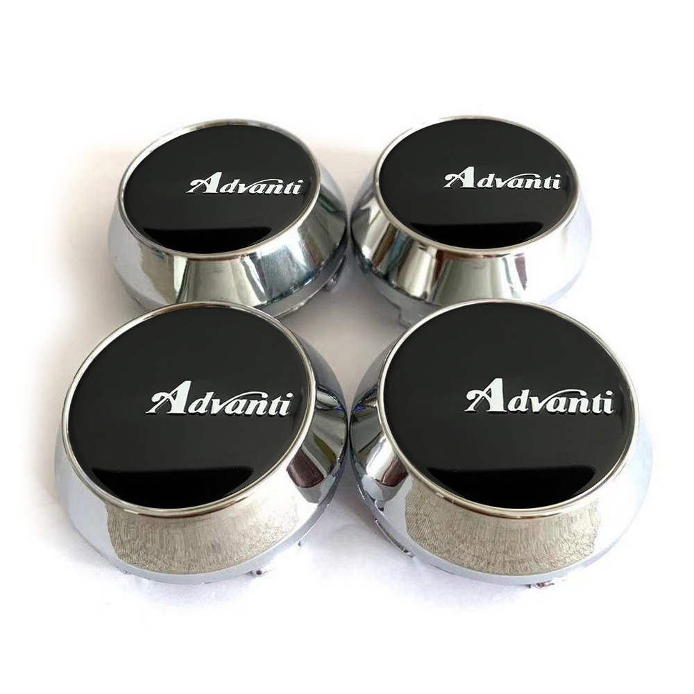 4pcs 60 มม./64 มม./65 มม./68 มม./69 มม.Avanti โลโก้เงินรถยนต์กีฬาล้อ ...