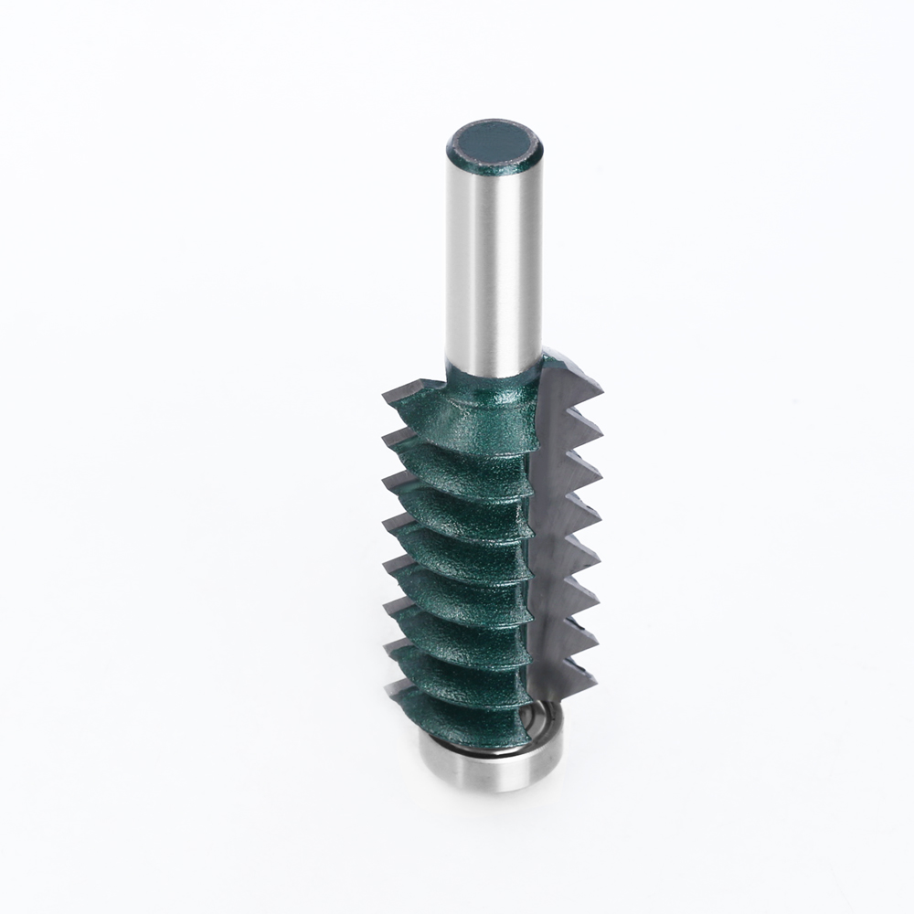 LAVIE 1 PC 12 มม.Shank Finger Joint กาวเครื่องตัดกัดยกแผง V Joint ...