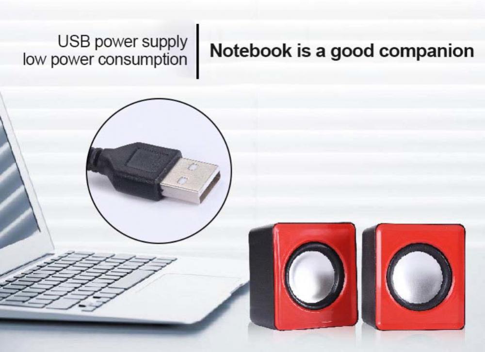 ลําโพงคอมพิวเตอร์ แล็ปท็อป โน้ตบุ๊ก Caixa De Som Mini Sound Box Music ...