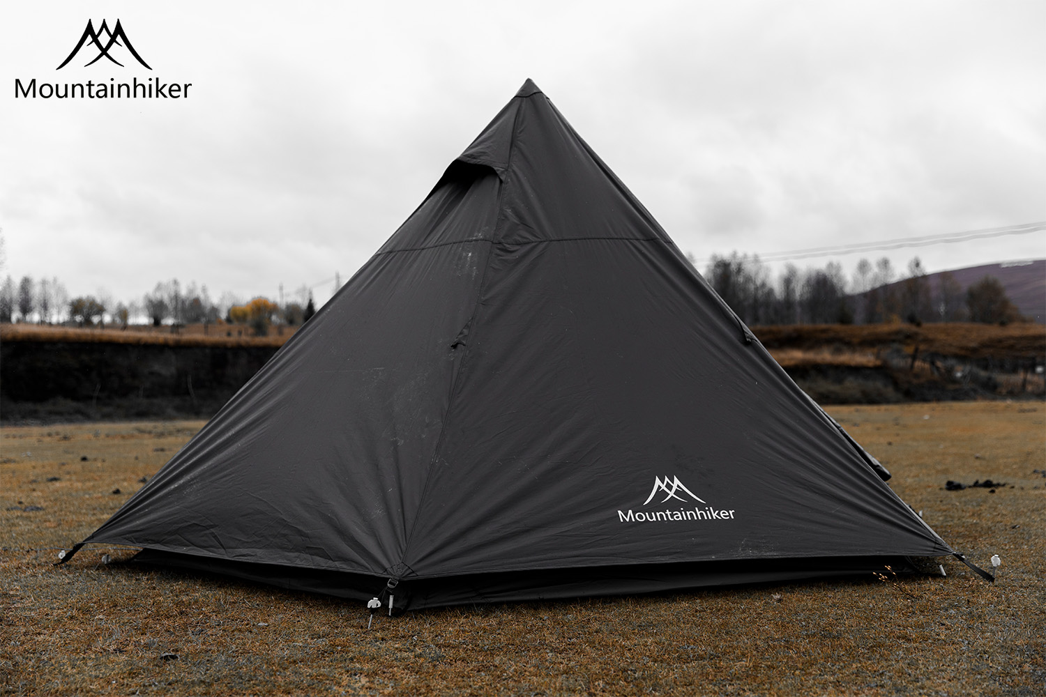 Mountainhiker เต็นท์​กระโจม​ ทรง6เหลี่ยม เดินป่า​ แคมปิ้ง กันน้ำ 3,000 mm สนาม (สำหรับ5-6)คน ขนาด 370 x 325 x 200 cm