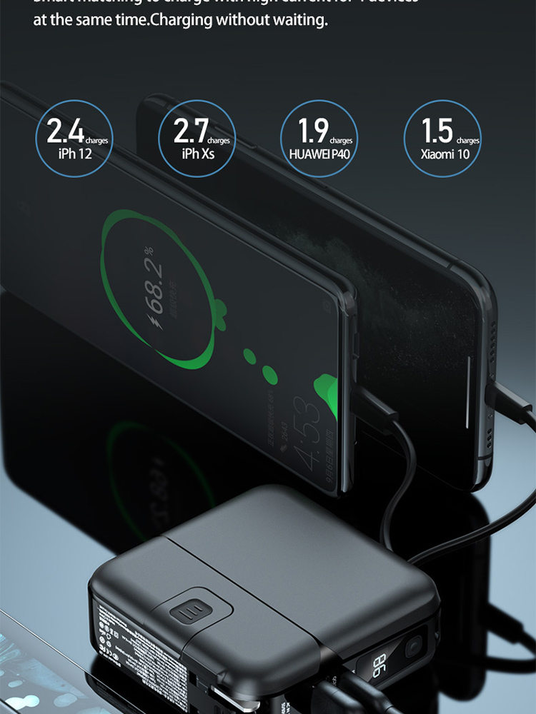 Remax RPP-20 15000mah PowerBank PD22.5W มาพร้อมสายชาร์จเร็ว รับประกัน 1 ...