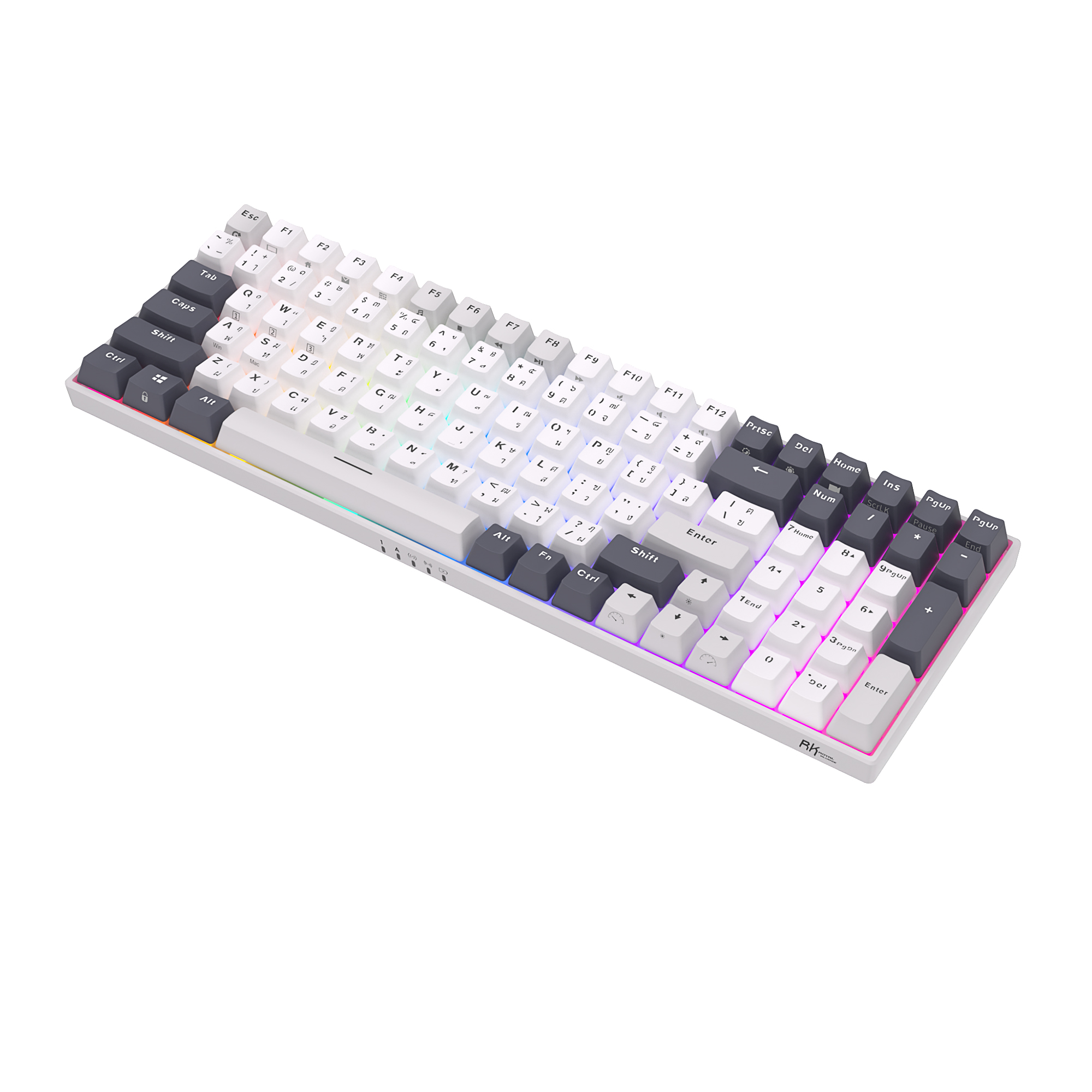 Royal KLUDGE RK100 คีย์บอร์ดเกมมิ่งไร้สาย 100 คีย์ ขนาดเต็ม | Shopee ...