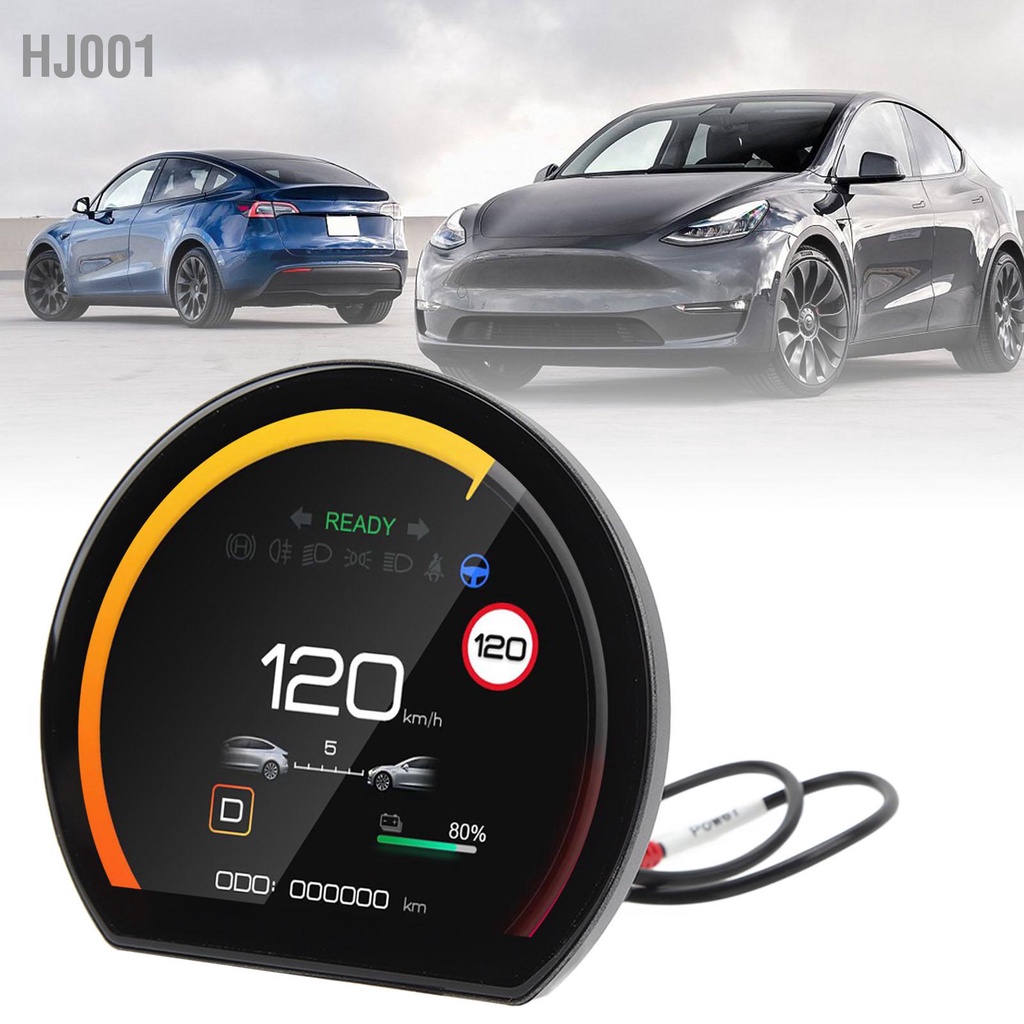 HJ001 3.54in Round Car HUD Display 800x640 Dashboard LCD Screen Digital ...