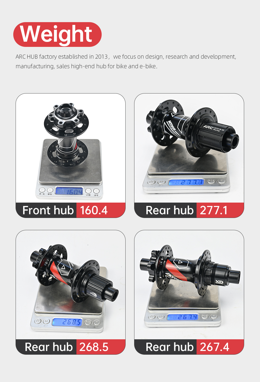 ARC MT009F/R ขนาดหลุมฝังดิสก์ 15x110, 12x148, และ 10x141 รองรับระบบ ...