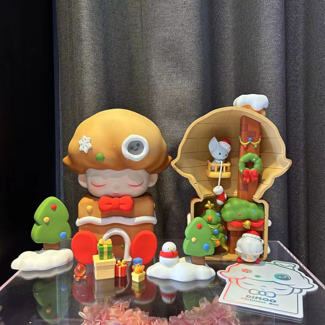 [Available] ตุ๊กตาฟิกเกอร์ Dimoo Christmas Box Scene Series [เลือกได้ ...