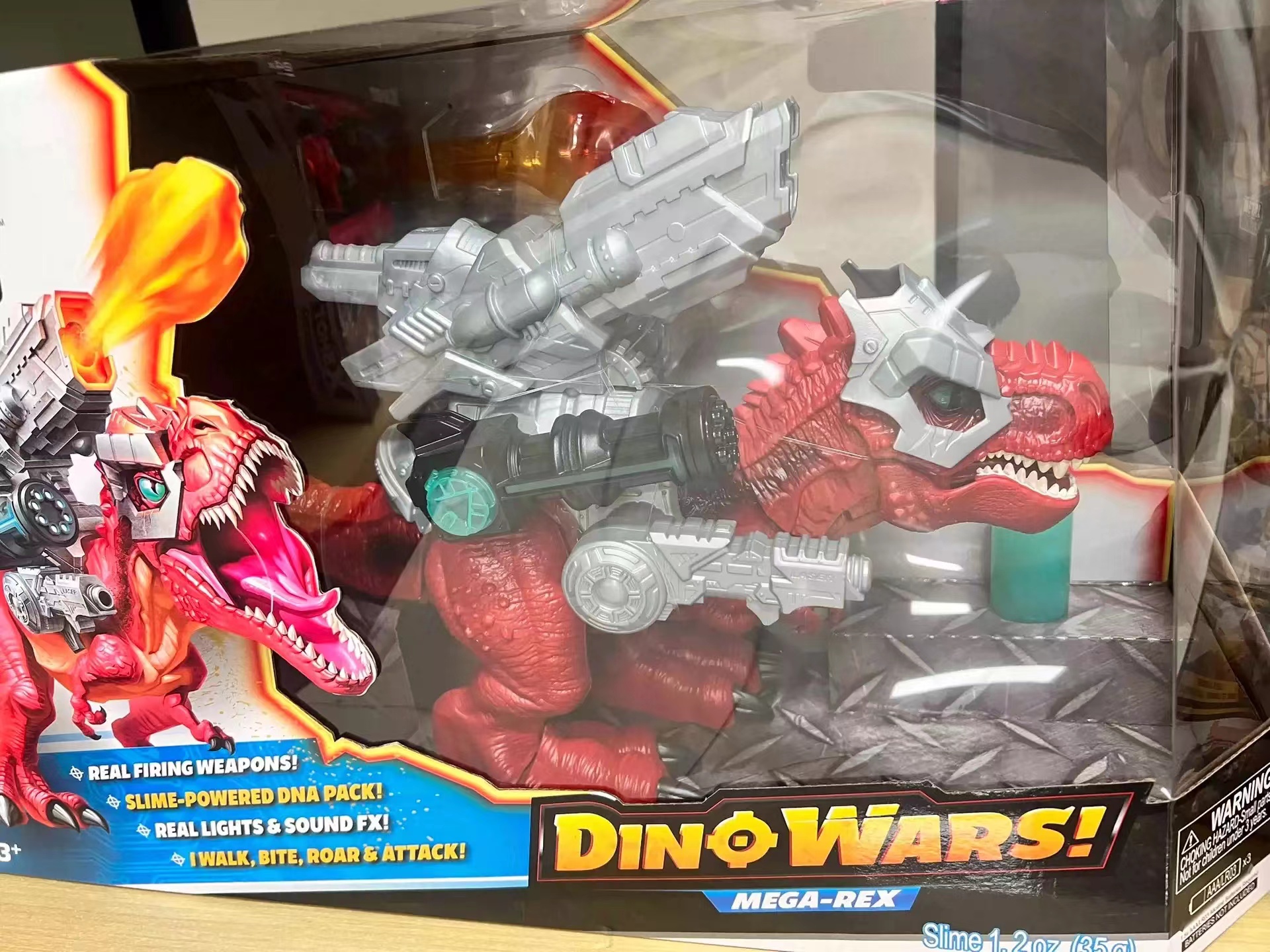 Robo Alive Dino Wars Mega-Rex โดย ZURU ไดโนเสาร์ Battle สมจริง T-Rex ...