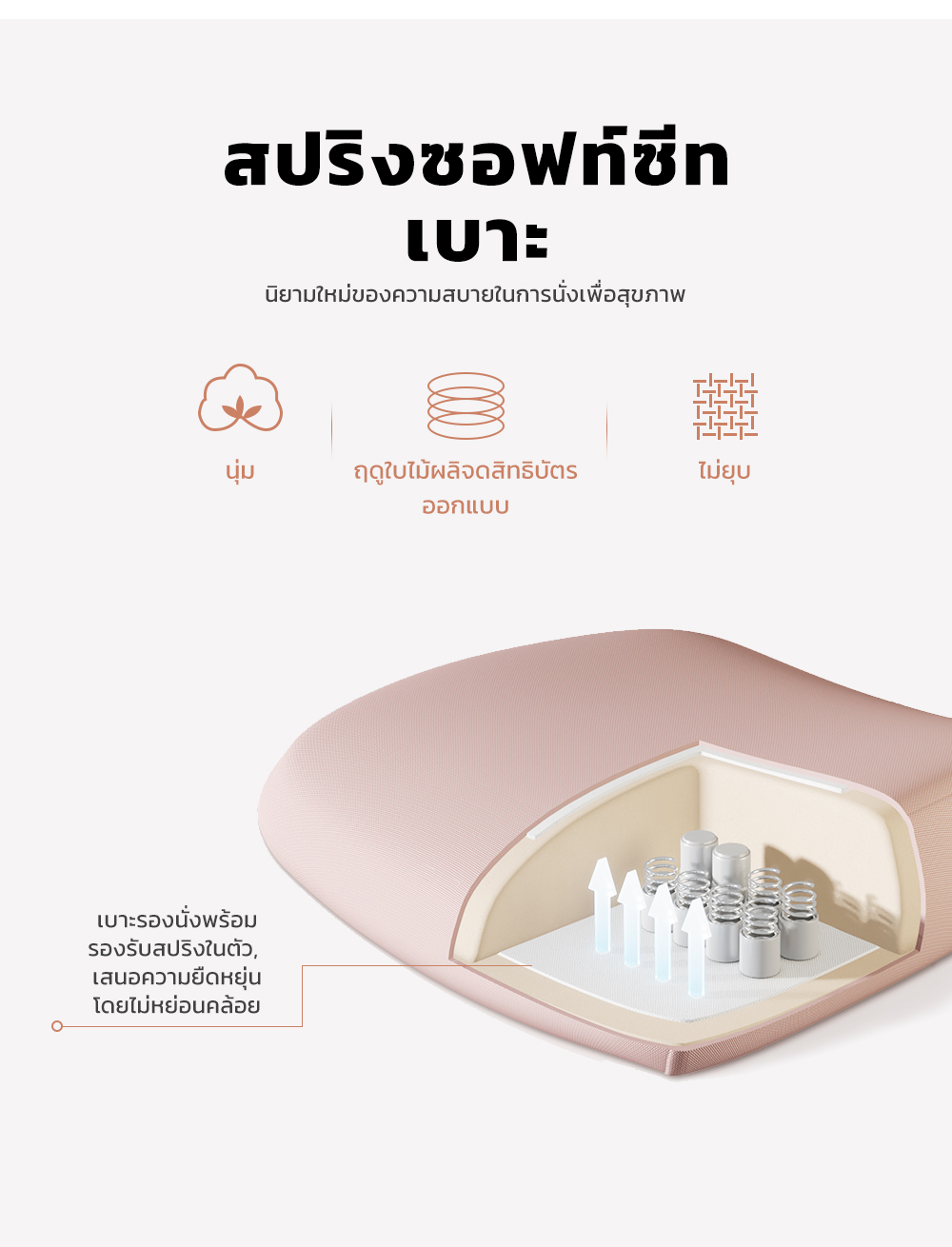 Musso รุ่น E600 SE เก้าอี้เล่นเกม 3D ตามหลักสรีรศาสตร์ ปรับได้ พร้อมที่พิงศีรษะ รองรับเอว ปรับได้ สําหรับสํานักงาน Ergonomic Chair เกรดพรีเมี่ยม