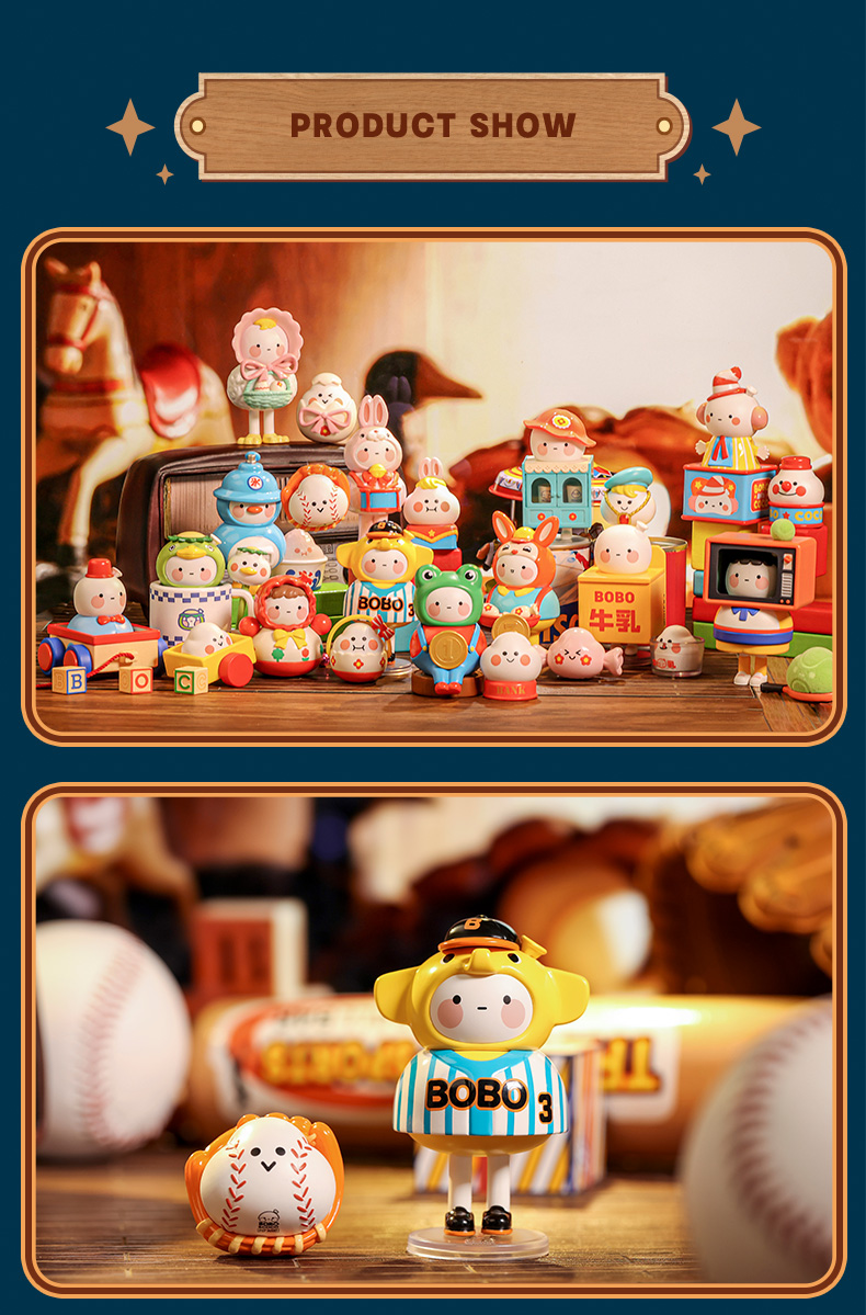 POPMART BOBO & COCO Vintage ZAKKA Series Blind Box Action Toys Figure ...