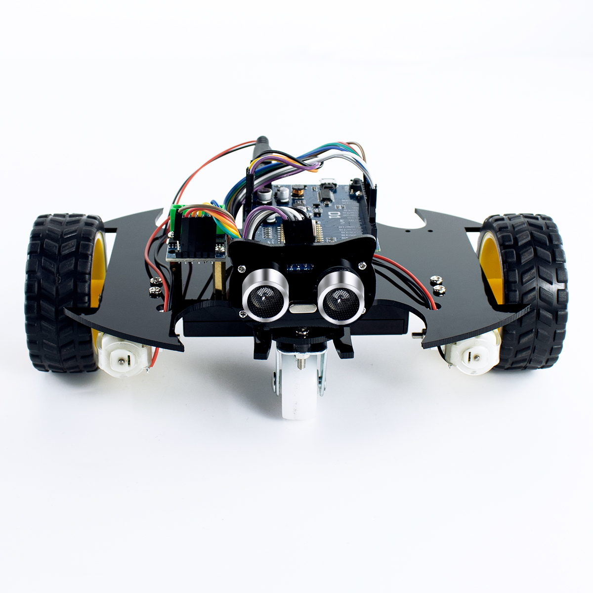 Lafvin ESP8266 D1 2WD ชุดโครงรถหุ่นยนต์อัจฉริยะ DIY สําหรับ Arduino ...