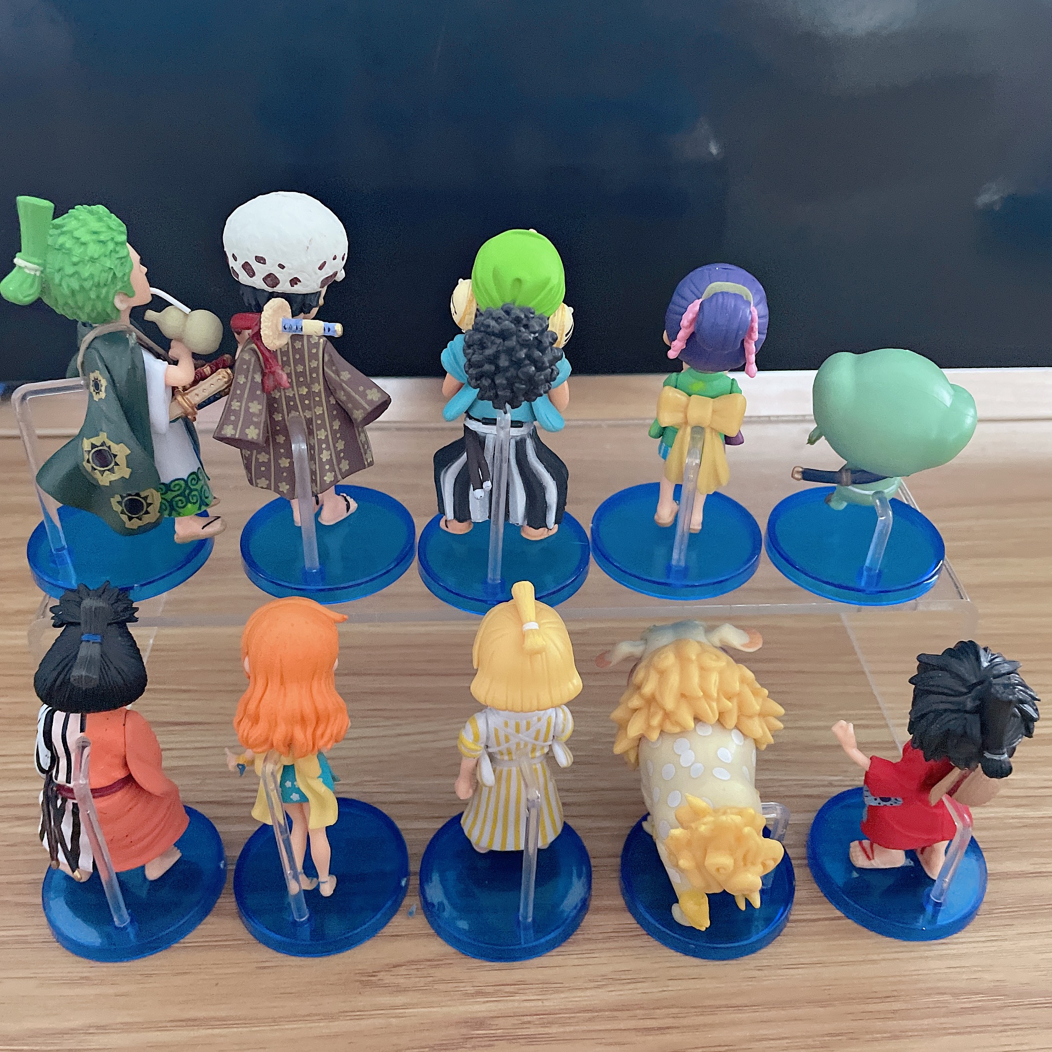 โมเดลฟิกเกอร์ One Piece Luffy Zoro Chopper Sanji Empress Robi Nami ...