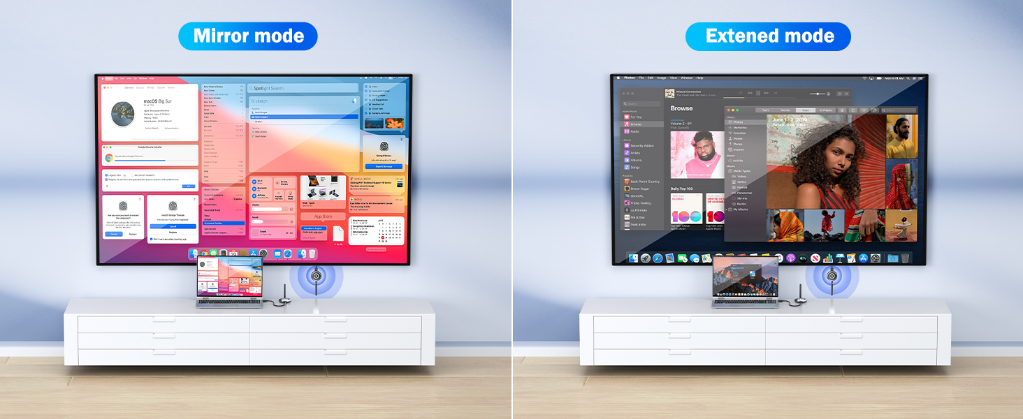 Lemorele R1Y 1080P 60HZ ไร้สาย Expender HDMI เครื่องส่งสัญญาณและตัวรับ ...