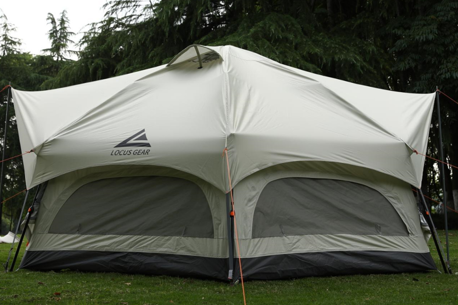 Mountainhiker เต็นท์ตั้งแคมป์ MG Hexagon Tent คนกันฝนและแดดเต็นท์เห็ด ของแท้ เห็ดสำหรับครอบครัว 6-8